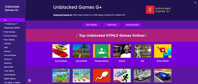 G+ Games
