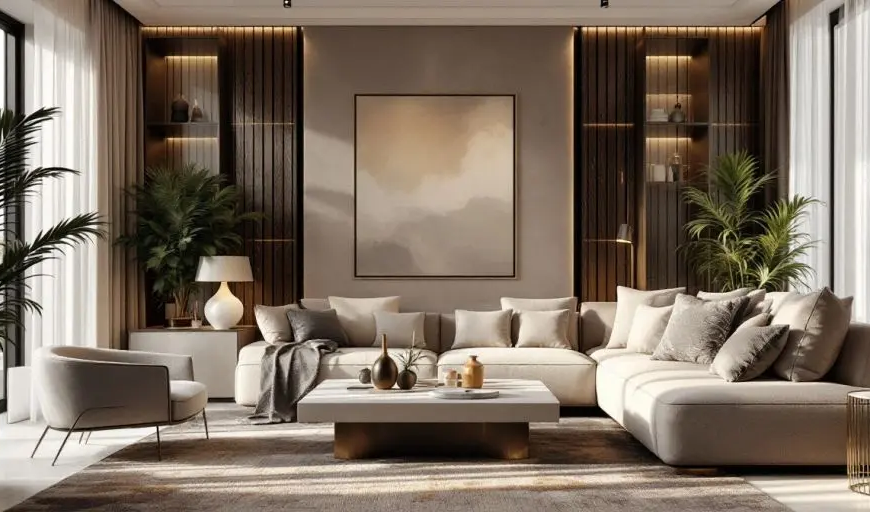 Interior Rebirth: Modern Living Room Refresh on a Luxe Budget Aesthetic