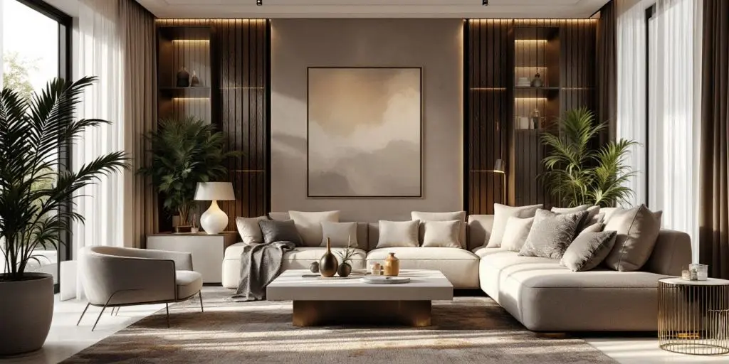 Interior Rebirth: Modern Living Room Refresh on a Luxe Budget Aesthetic