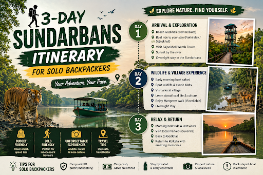 A 3-Day Sundarbans Itinerary for Solo Backpackers (Budget + Safety Tips)