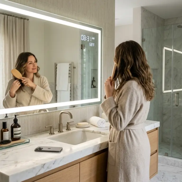 Smart Bathroom Mirror Technology for Modern Residential Designs