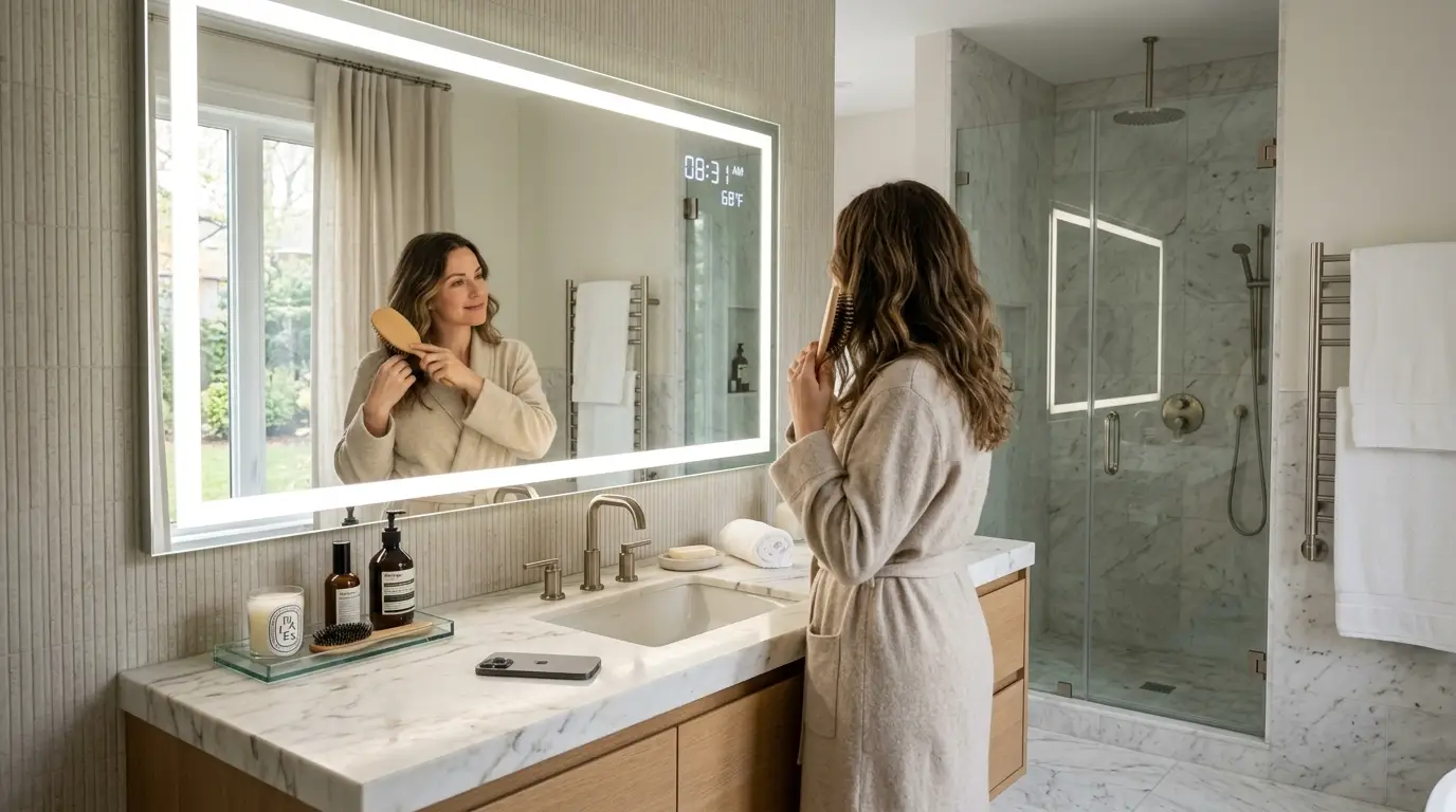 Smart Bathroom Mirror Technology