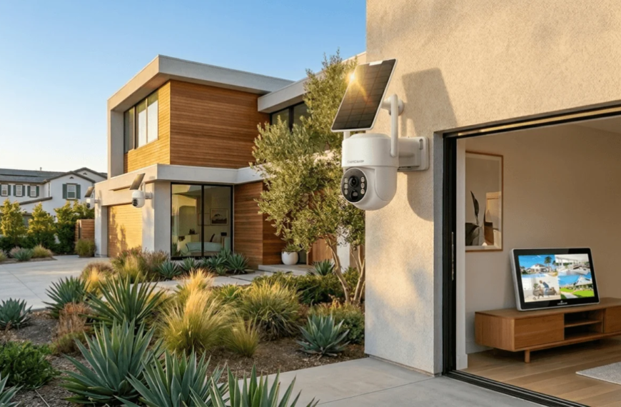 Solar Security Camera Systems for Outdoor Residential Surveillance Without Complex Wiring Requirements