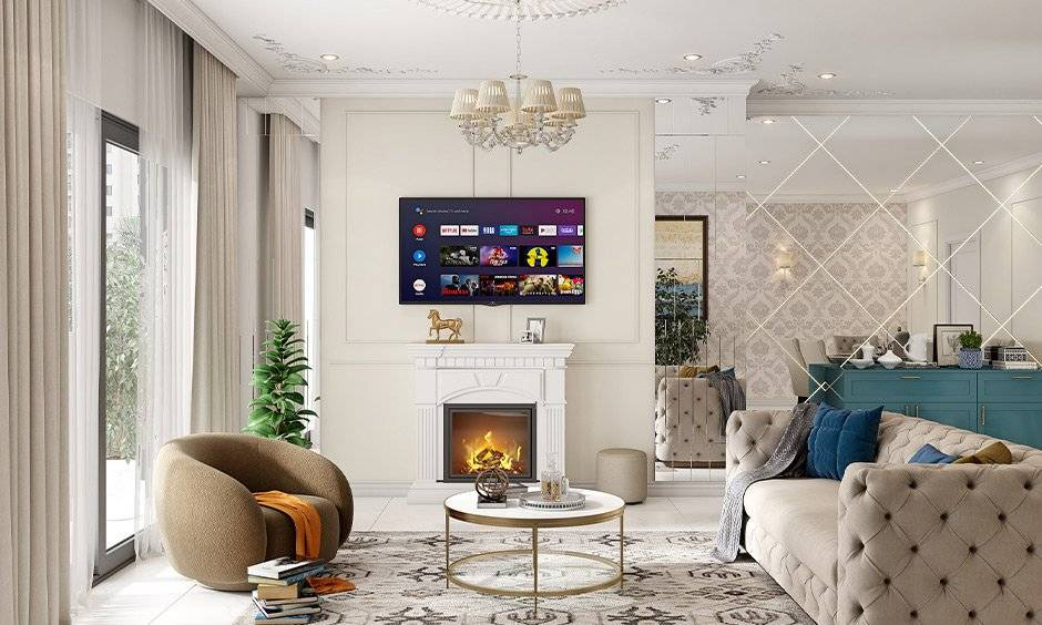 Beautiful Fireplace Wall Design Ideas