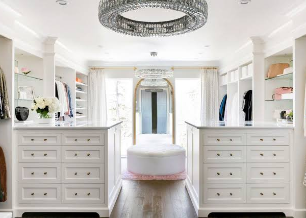 Walk In Closet Lighting Placement Ideas That Improve Visibility and Make Clothing Organization Easier