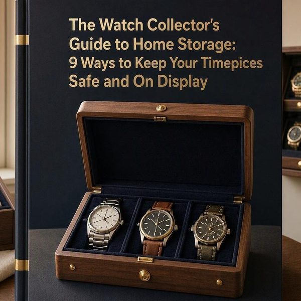 The Watch Collector’s Guide to Home Storage: 9 Ways to Keep Your Timepieces Safe and On Display