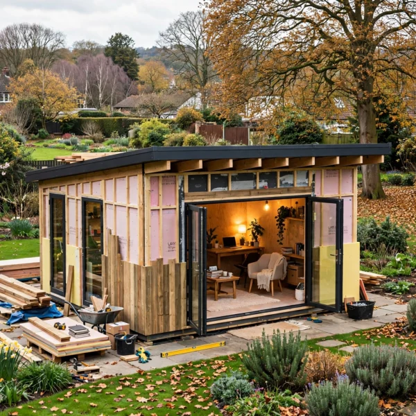 What Are the Best Materials for Insulating Residential Garden Offices Throughout the Year