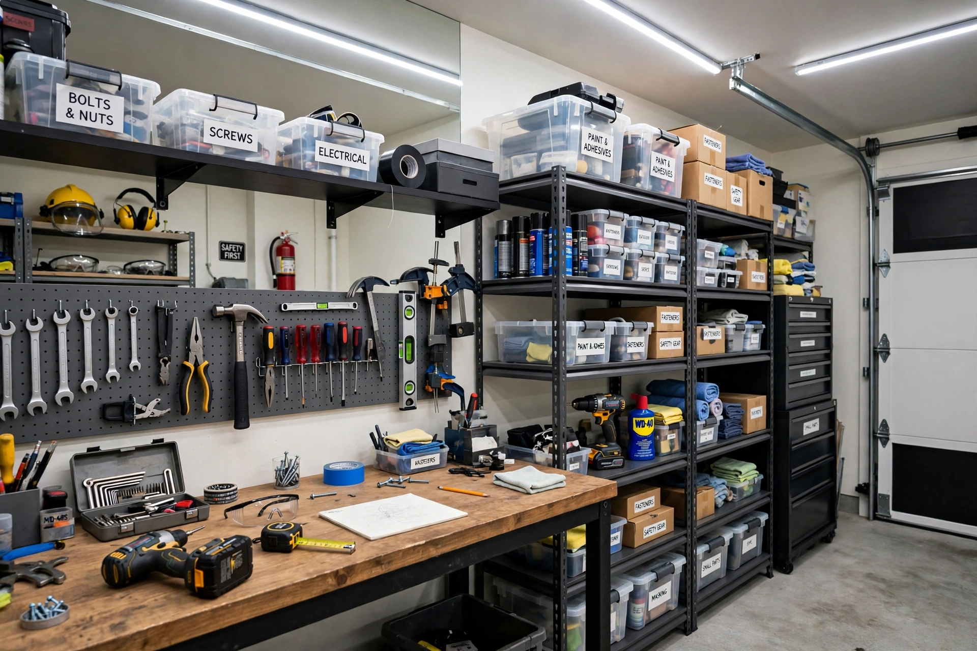 Energy-Efficient Garage Lighting Upgrades for Dark Workspaces and Frequently Used Storage Areas