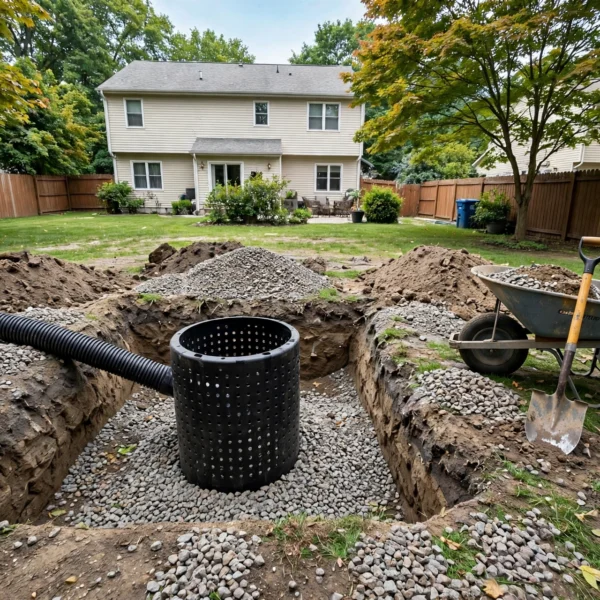 Dry Well Sizing Considerations for Managing Roof Runoff on Residential Properties With Limited Drainage Space